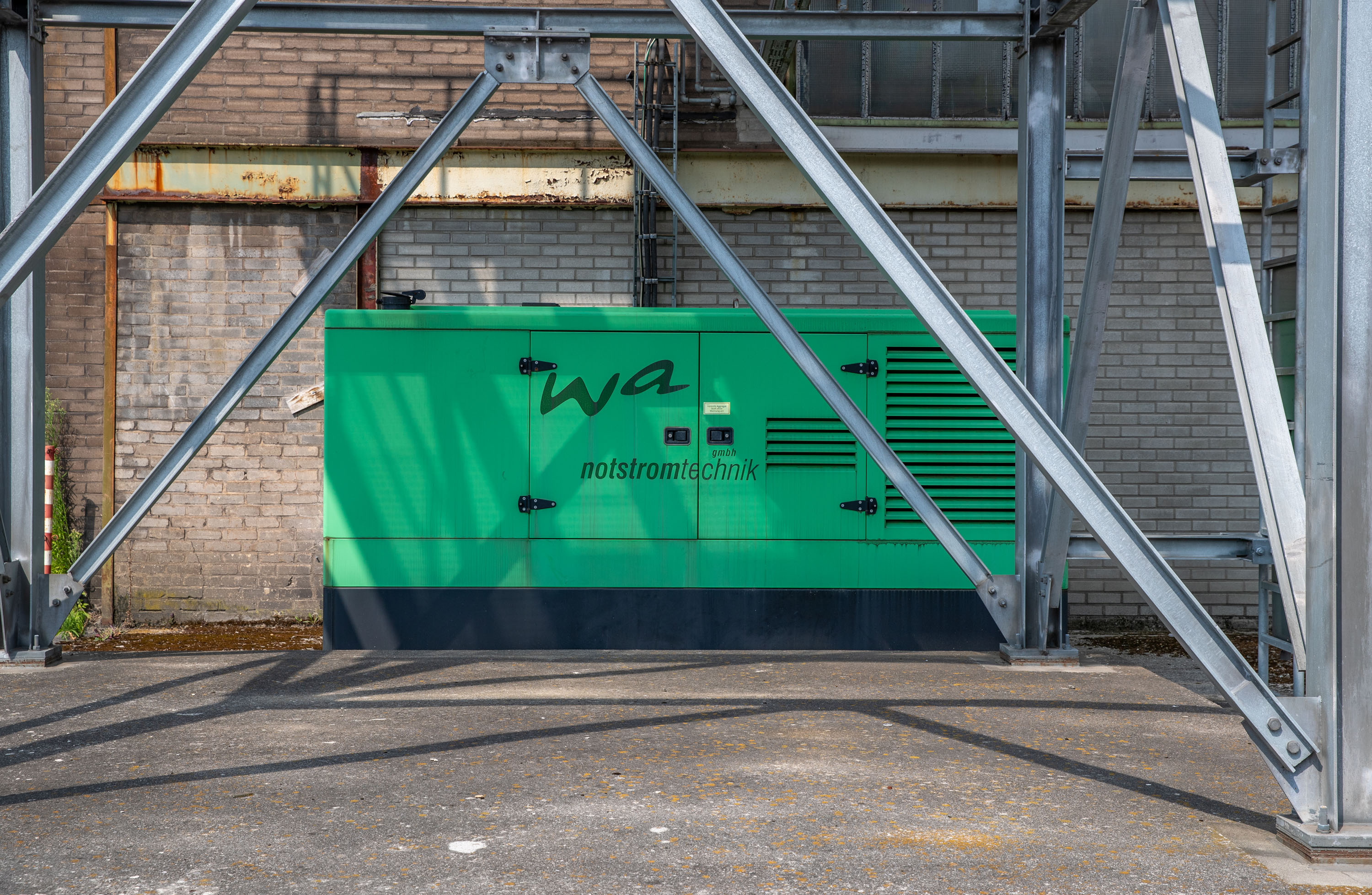 Exterior view 4 of the new hall complex at Schmiedestraße 1 in Hattingen
