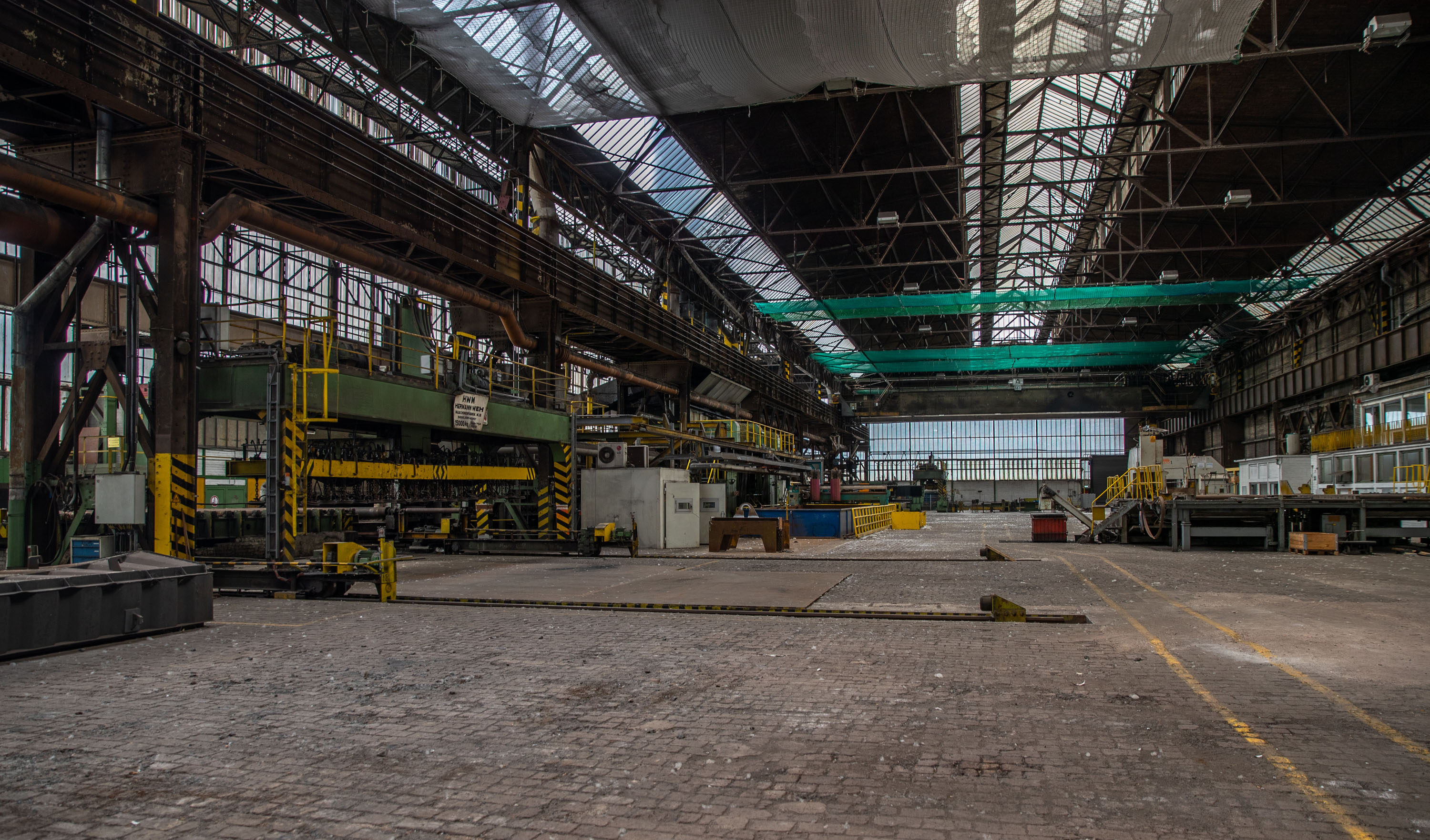 Interior view 3 of the new hall complex at Schmiedestraße 1 in Hattingen