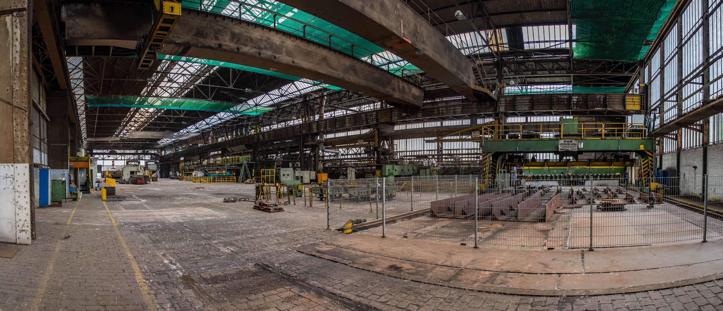 Interior view 7 of the new hall complex at Schmiedestraße 1 in Hattingen
