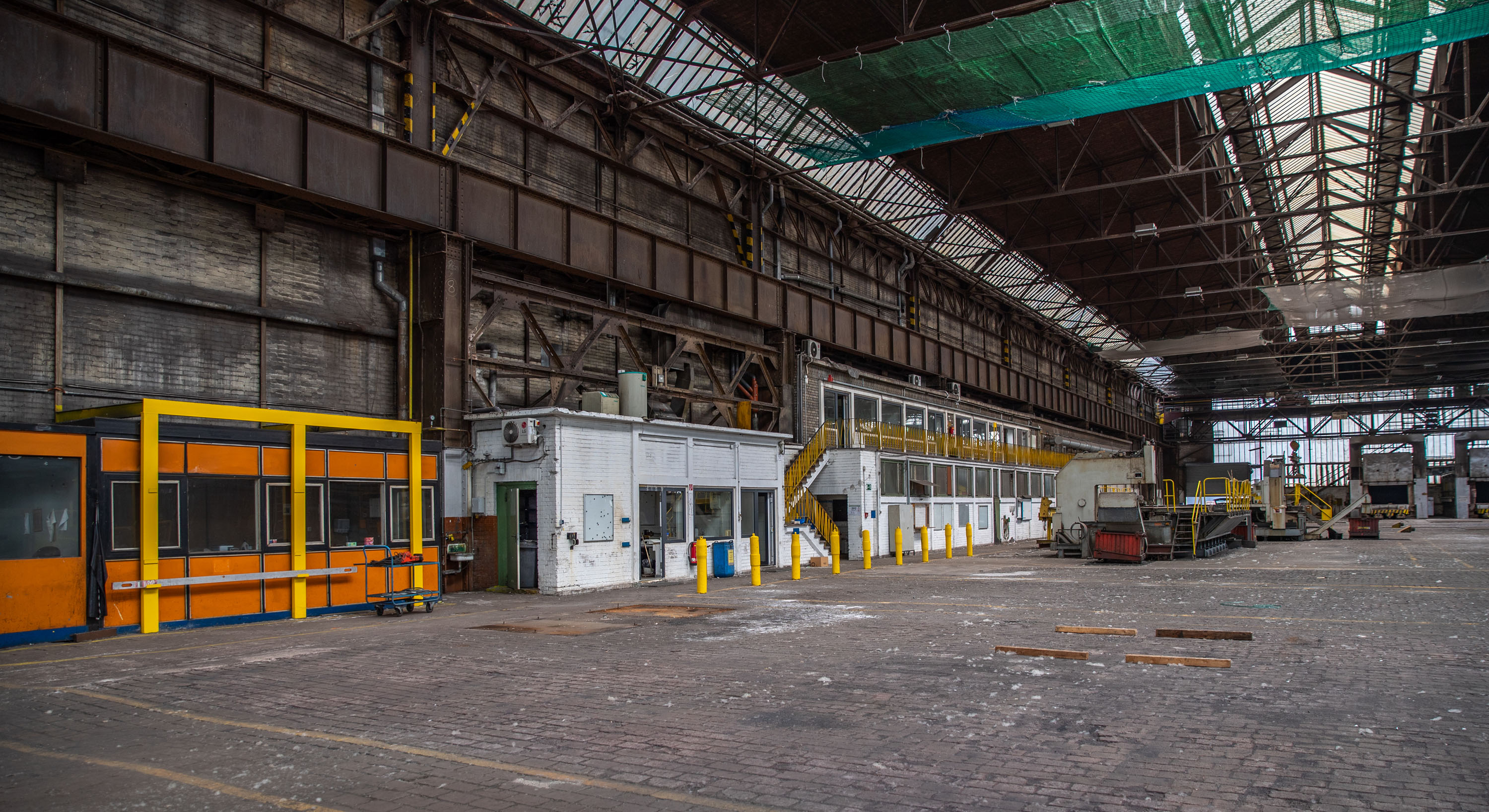 Interior view 8 of the new hall complex at Schmiedestraße 1 in Hattingen