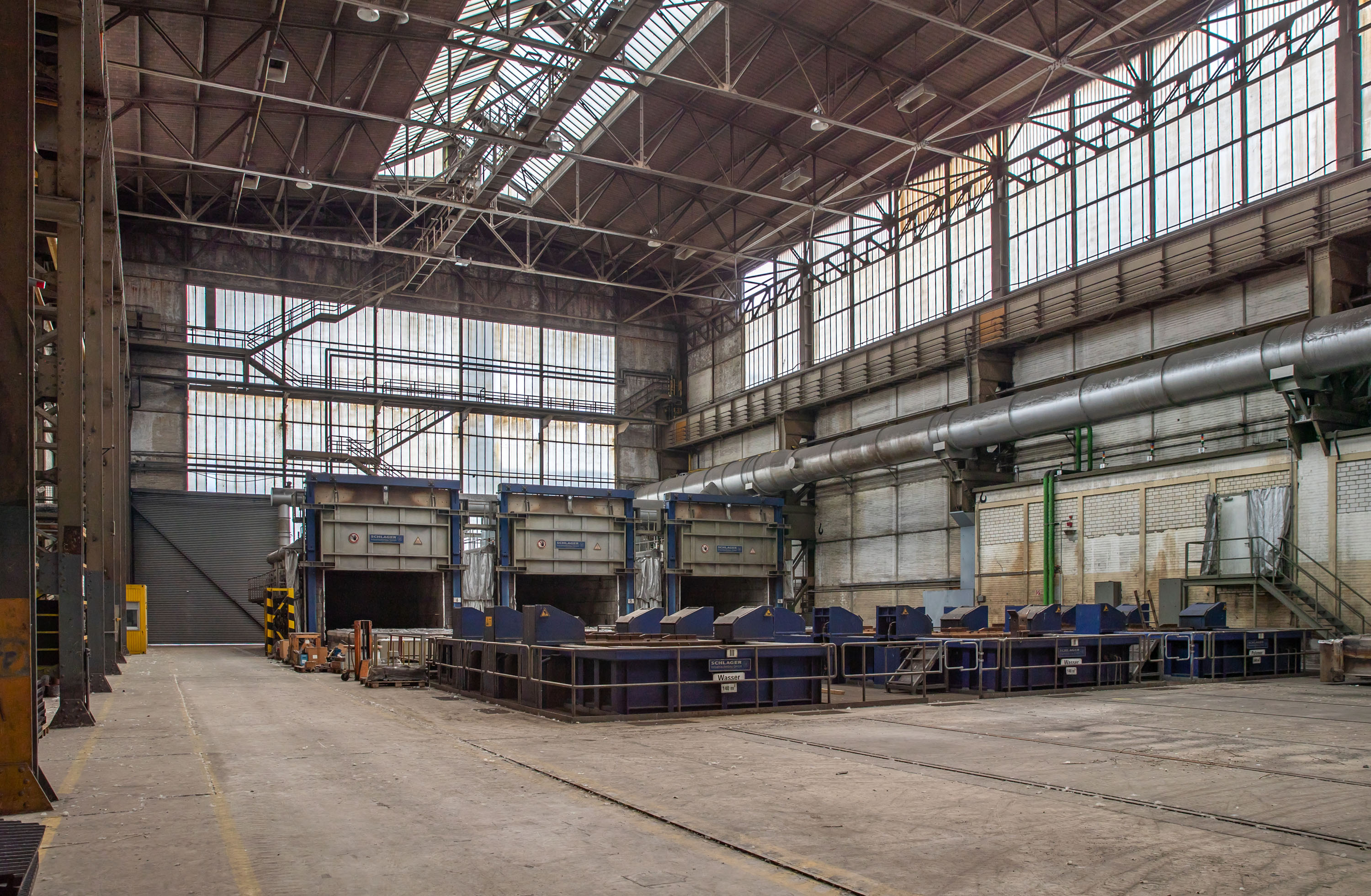 Interior view 23 of the new hall complex at Schmiedestraße 1 in Hattingen