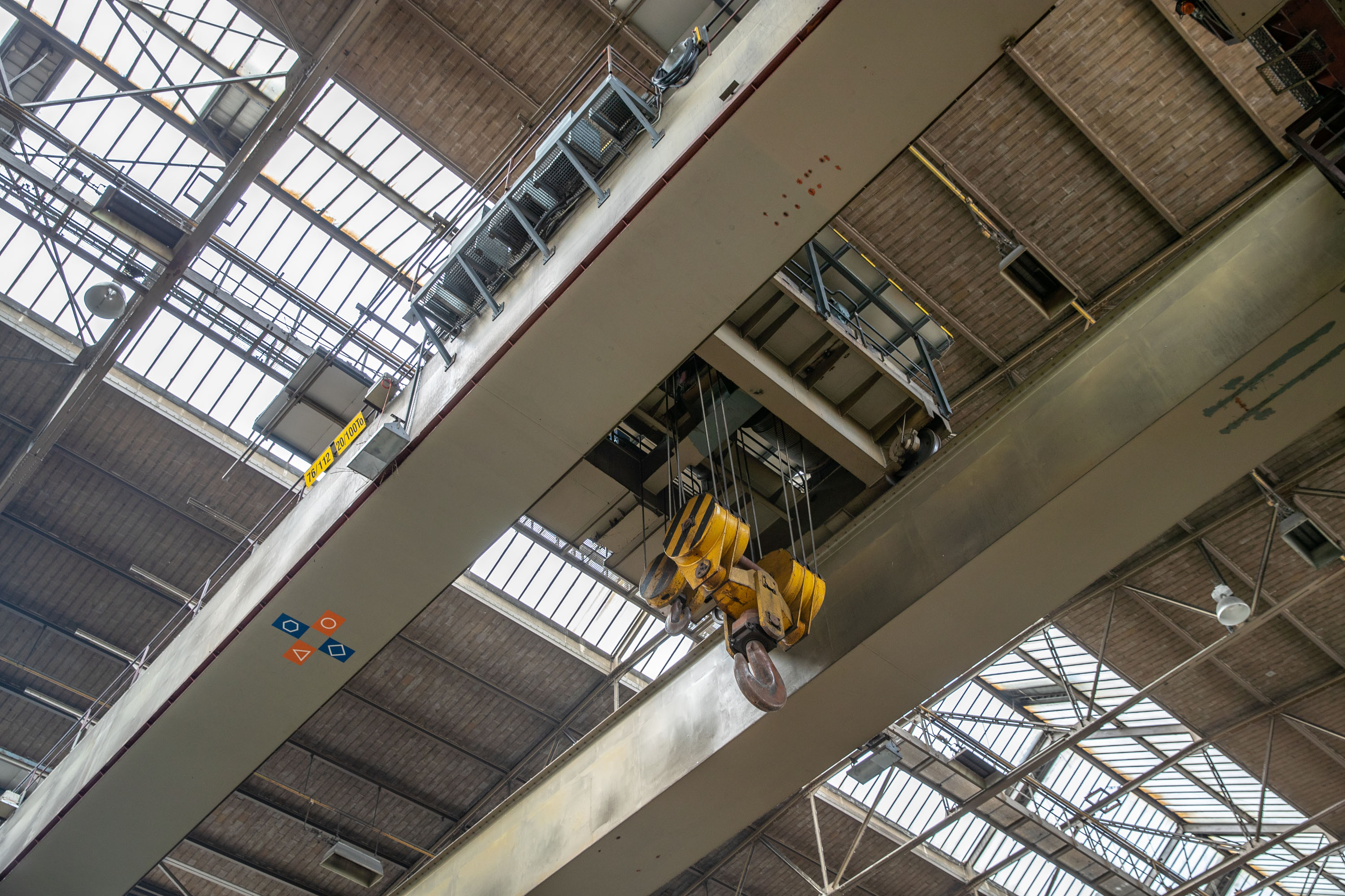 Interior view 28 of the new hall complex at Schmiedestraße 1 in Hattingen